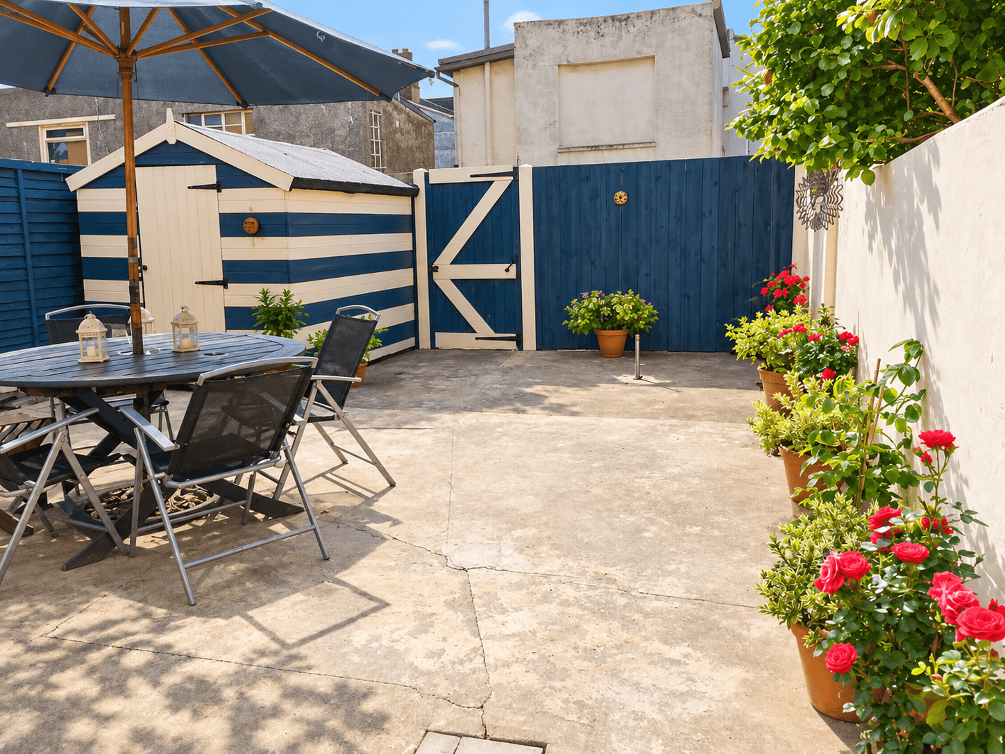A communal area in the property